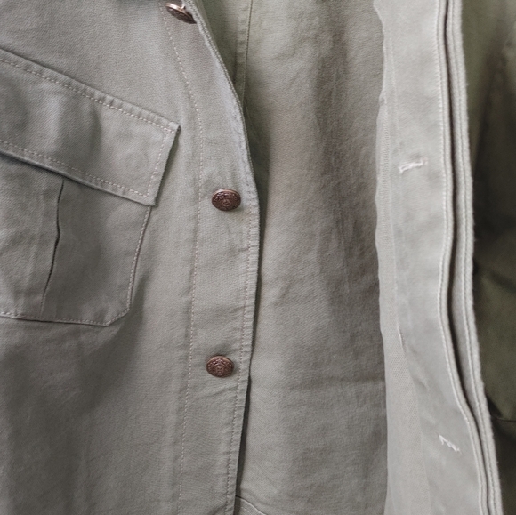 Rachel Roy Army Green Jacket ~ Size 16W - Picture 7 of 11